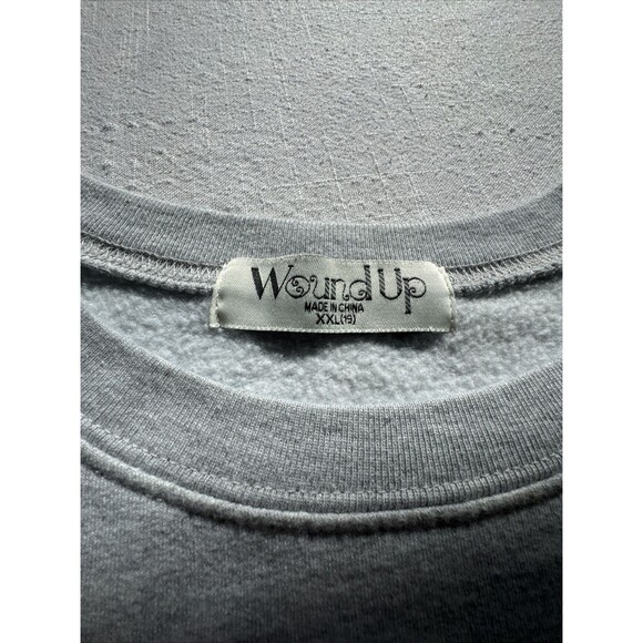 Aspen Colorado Sweatshirt Juniors XXL Gray Ski Crew Wound Up Mountain CabinCore - Picture 6 of 8